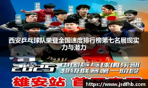 西安乒乓球队荣登全国速度排行榜第七名展现实力与潜力